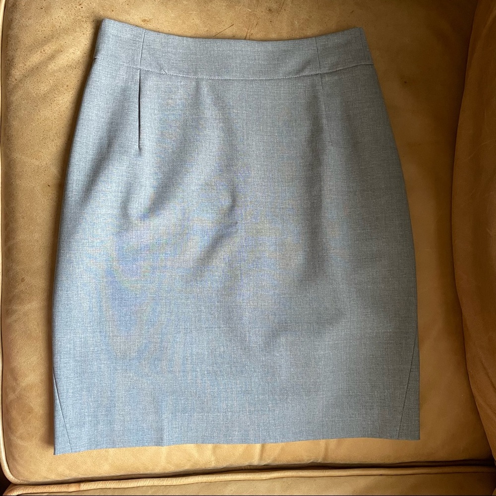 Theory classic skirt Devon’s stretch wool 00 grey